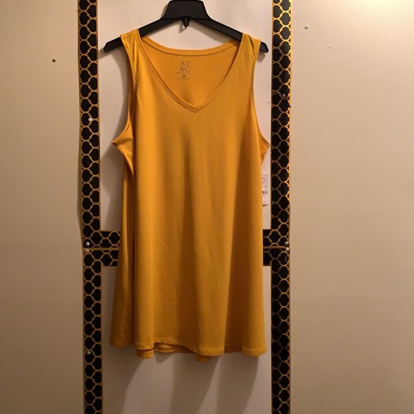 New York & Company Tops - NEW YORK & CO TUNIC TEE, SIZE LARGE